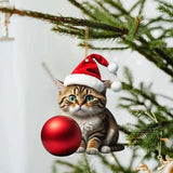 🎅Early Christmas Free Shipping🎁- Cute Cat Christmas Ornaments