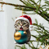 🎅Early Christmas Free Shipping🎁- Cute Cat Christmas Ornaments