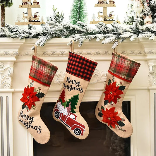 🎅Early Christmas Free Shipping🎁- Holiday Stocking Set