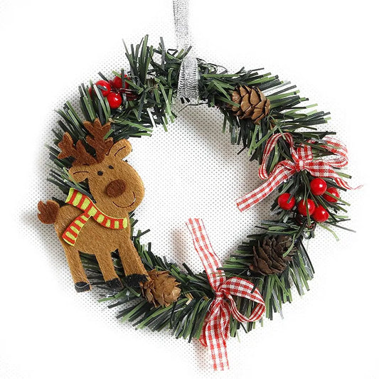 🎅Early Christmas Free Shipping🎁- Wood Christmas Wreath Decor