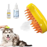 Rechargeable Steam Pet Brush