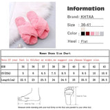 Plush Faux Fur Winter Slippers