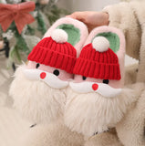 🎅Early Christmas Sale 22% & Free Shipping🎁- Cozy Christmas Santa Slippers