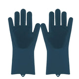 Silicone Dishwashing Scrubber Gloves!