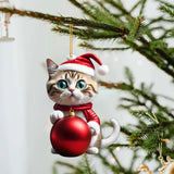 🎅Early Christmas Free Shipping🎁- Cute Cat Christmas Ornaments